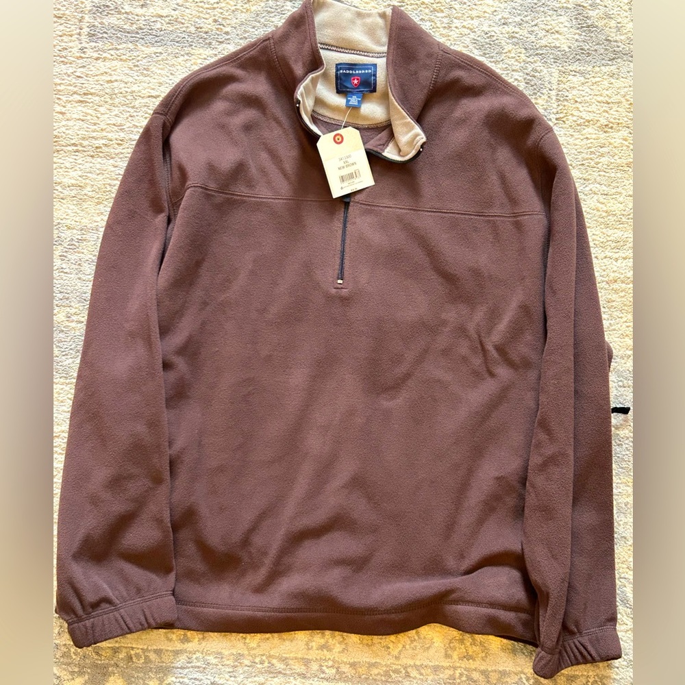 Men’s XXL  saddlebred brand. Color brown brand new With tags